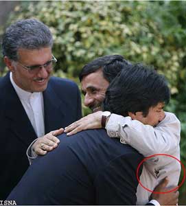 احمدی نژاد و ایوو مورالس