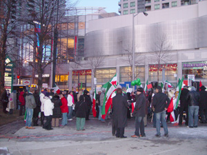 گردهمایی 22 بهمن در تورنتو میدان مل لستمن
