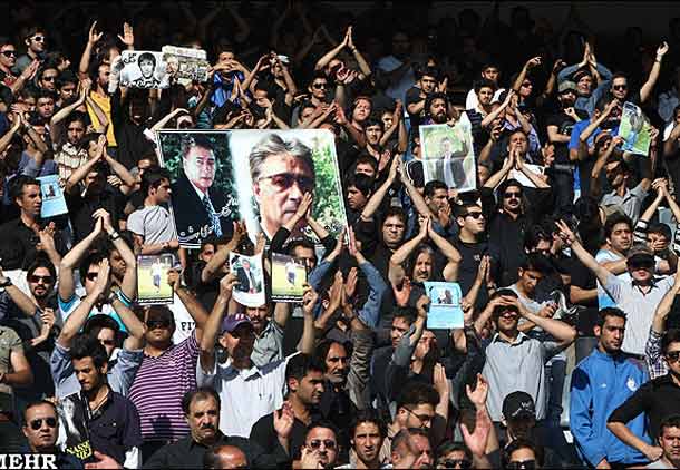 آخرین دیدار با ناصر حجازی در استادیوم آزادی