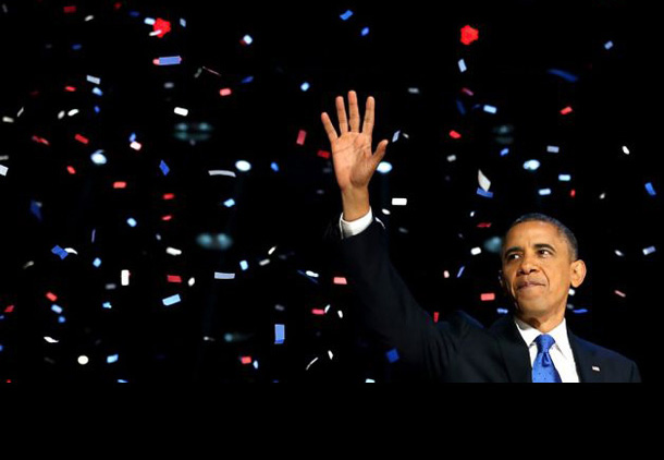 پیروزی دوباره باراک اوباما در انتخابات آمریکا