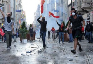 تظاهرات در ترکیه 