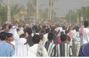 تظاهرات مردم خوزستان در اعتراض به سیاست های جمهوری اسلامی 