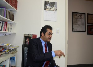 محمد اولیایی فرد در دفتر شهروند 