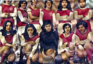 تیم فوتبال زنان پرسپولیس سال ۱۳۵۵