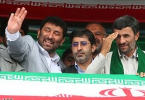 احمدی‌نژاد، سعید حدادیان، محمدرضا طاهری و حبیب کاشانی مدیرعامل سابق پرسپولیس