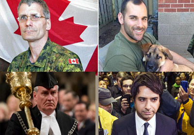 چهره های خبرساز سال ۲۰۱۴ کانادا