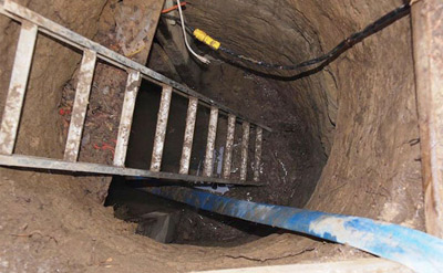 پلیس: تونل مرموز برای مقاصد سوء کنده نشده و خطری ندارد