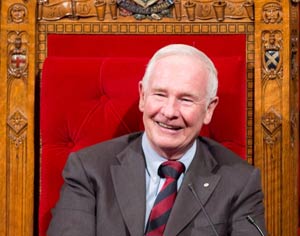 دیوید جانستون تا سال ۲۰۱۷ فرماندار کانادا باقی می ماند