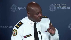 رئیس پلیس تورنتو مدافع «کاردینگ» است
