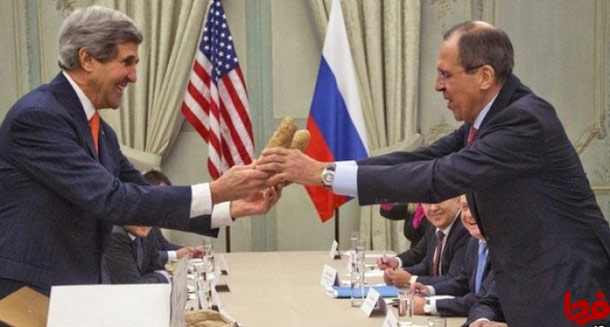 دیدار وزرای امور خارجه آمریکا و روسیه برای مذاکره در مورد سوریه 