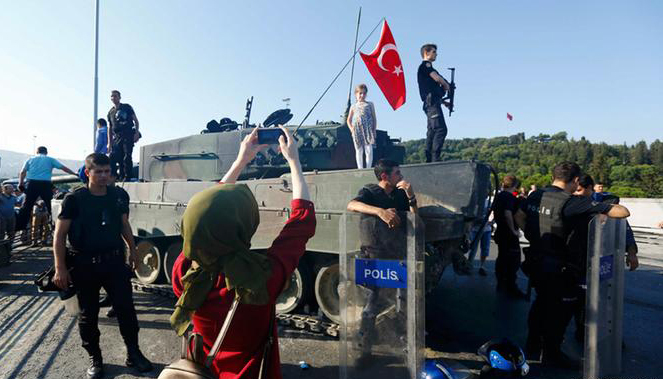 واکنش‌های بین‌المللی به کودتای نافرجام در ترکیه