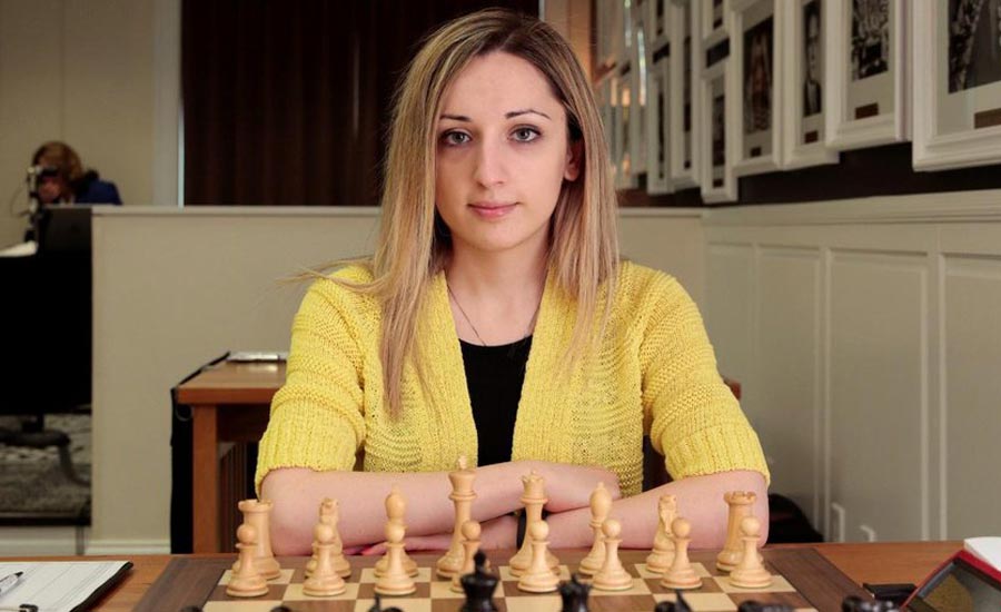 نازی پاکیدزه قهرمان شطرنج گرجستانی ـ آمریکایی 