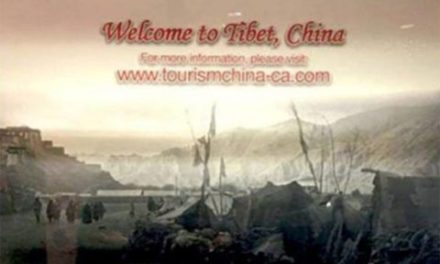 خشم جامعه ی تبتی به دلیل تبلیغات نصب شده در TTC