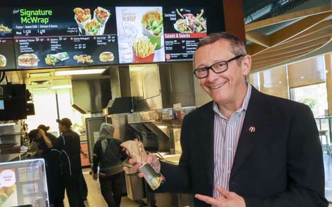 مک دونالد کانادا در تلاش برای اثبات کیفیت غذایی