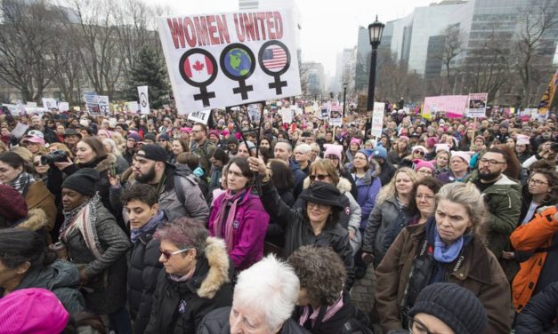 مشارکت کانادایی ها در رژه زنان واشنگتن
