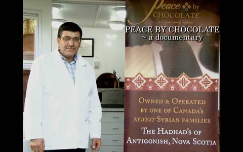 شکلات سازی، روشی برای رساندن پیام صلح به جهان