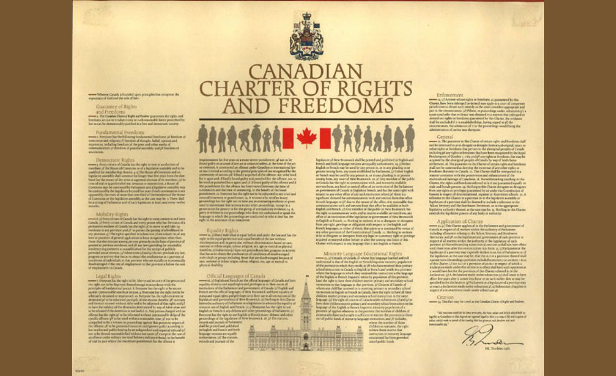 سالگرد منشور حقوق و آزادی در کانادا