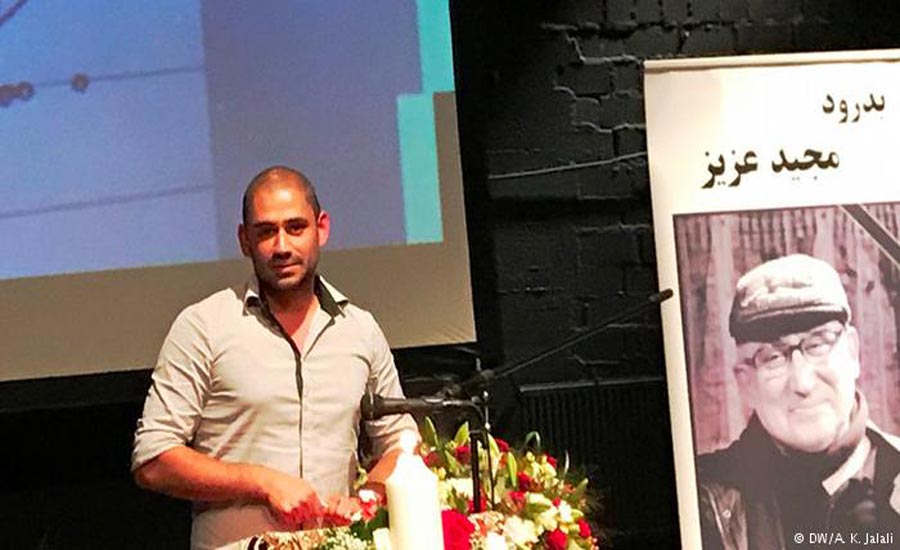 وداع صدها ایرانی با مجید فلاح زاده در محل برگزاری فستیوال تئاتر کلن