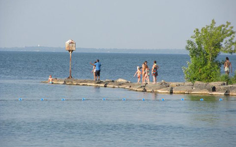غرق شدن مرد جوان در دریاچه سیمکو در روز کانادا