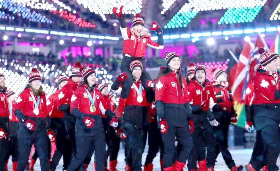 کانادا با رکورد ۲۹ مدال، المپیک زمستانی پیونگ چانگ را به پایان برد