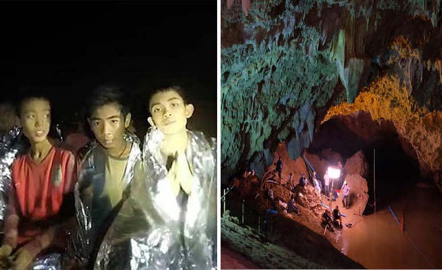 هر ۱۳ نفر گرفتار در غاری در تایلند نجات پیدا کردند