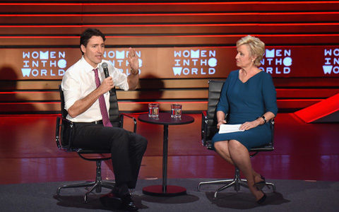 JustinTrudeauEighthAnnualWomenWorldSummit