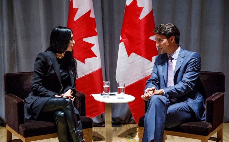 Shahrzad-Rafati–Justin-Trudeau