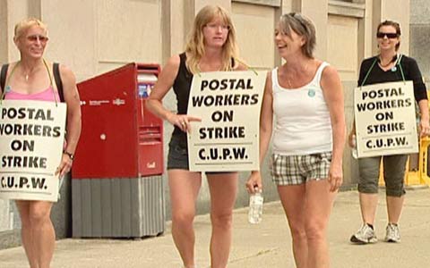 احتمال اعتصاب کارمندان کانادا پست از ۲۶ سپتامبر