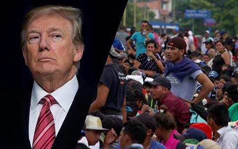 تهدید دونالد ترامپ به بستن مرز با  مکزیک