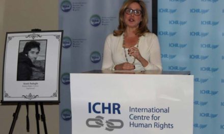 محکومیت نقض حقوق بشر در جمهوری اسلامی درنمایشگاه مرکز بین المللی حقوق بشر- کانادا