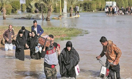 سیل در خوزستان؛ بیش از ۲۰۰ روستا و پنج منطقه اهواز تخلیه شدند
