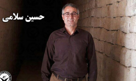 حسین سلامی، عضو شورای هماهنگی تشکل های صنفی فرهنگیان بازداشت شد