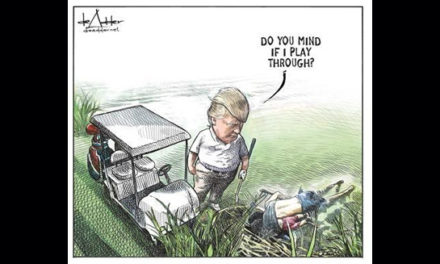 کاریکاتوریست کانادایی به دلیل انتقاد از دونالد ترامپ از کارش اخراج می شود