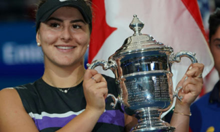 بیانکا آندرسکو  ملکه ی جدید آمریکای شمالی در تنیس