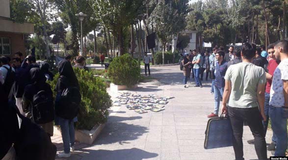 مسمومیت دست‌کم ۱۵۰ دانشجوی دانشگاه علم و صنعت؛ دانشجویان تجمع اعتراضی برپا کردند